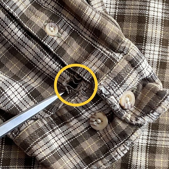 Carhartt Men's Original Fit Loden Green Cotton Flannel Button Up Shirt Size XL - Picture 8 of 12